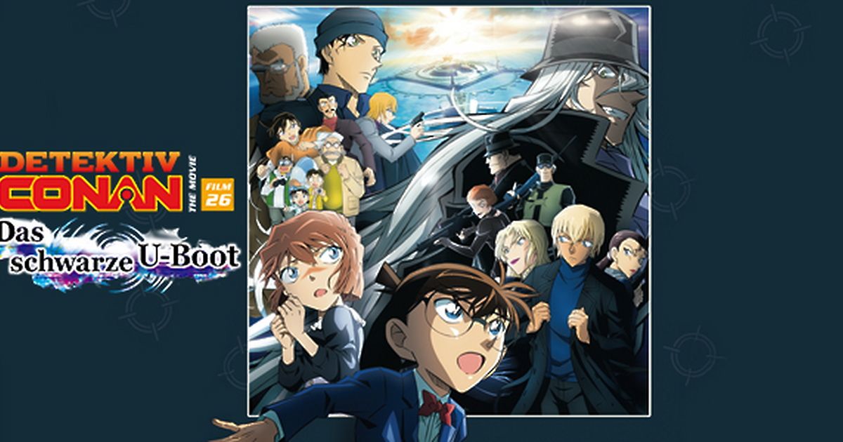 detektiv conan movie 26 das schwarze u boot