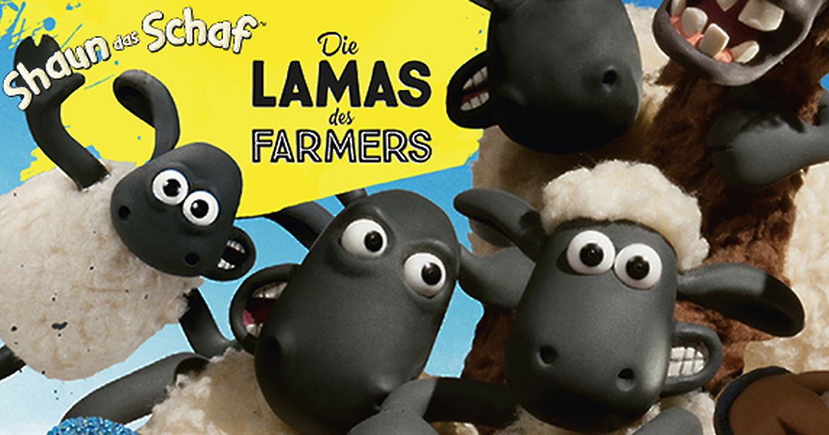 shaun das schaf die lamas des farmers