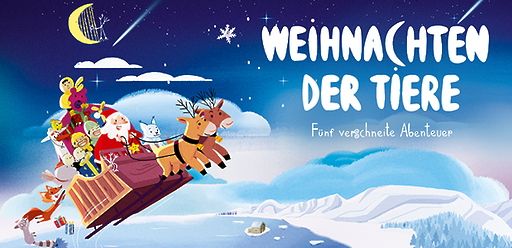 Weihnachten der Tiere: Fünf verschneite Abenteuer