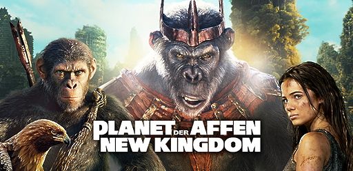 Blockbuster Planet der Affen: New Kingdom freenet Video